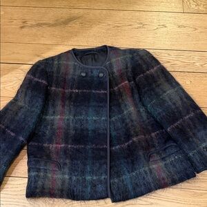 Plaid Vintage Mohair Women's Jacket 1970’s